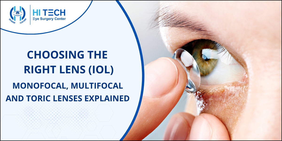 Choosing the right lens for eyes