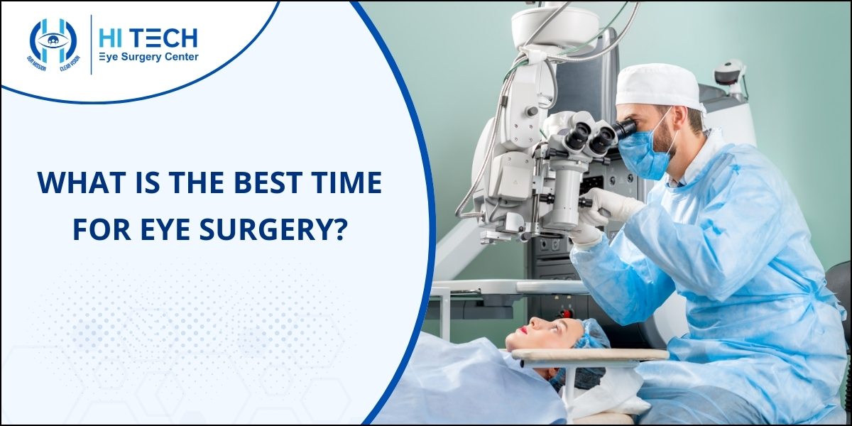 Eye operation correct time