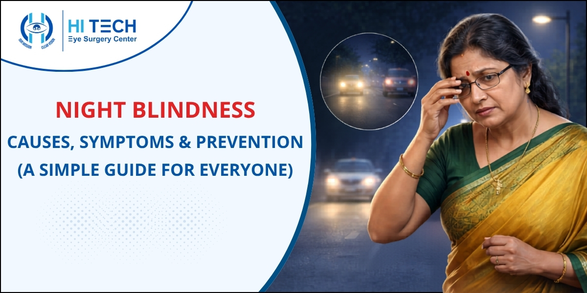 Night Blindness - Symptoms and causes