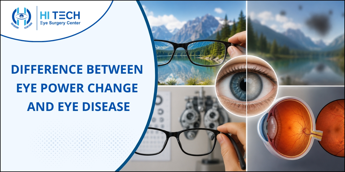 Eye power vs eye diseases